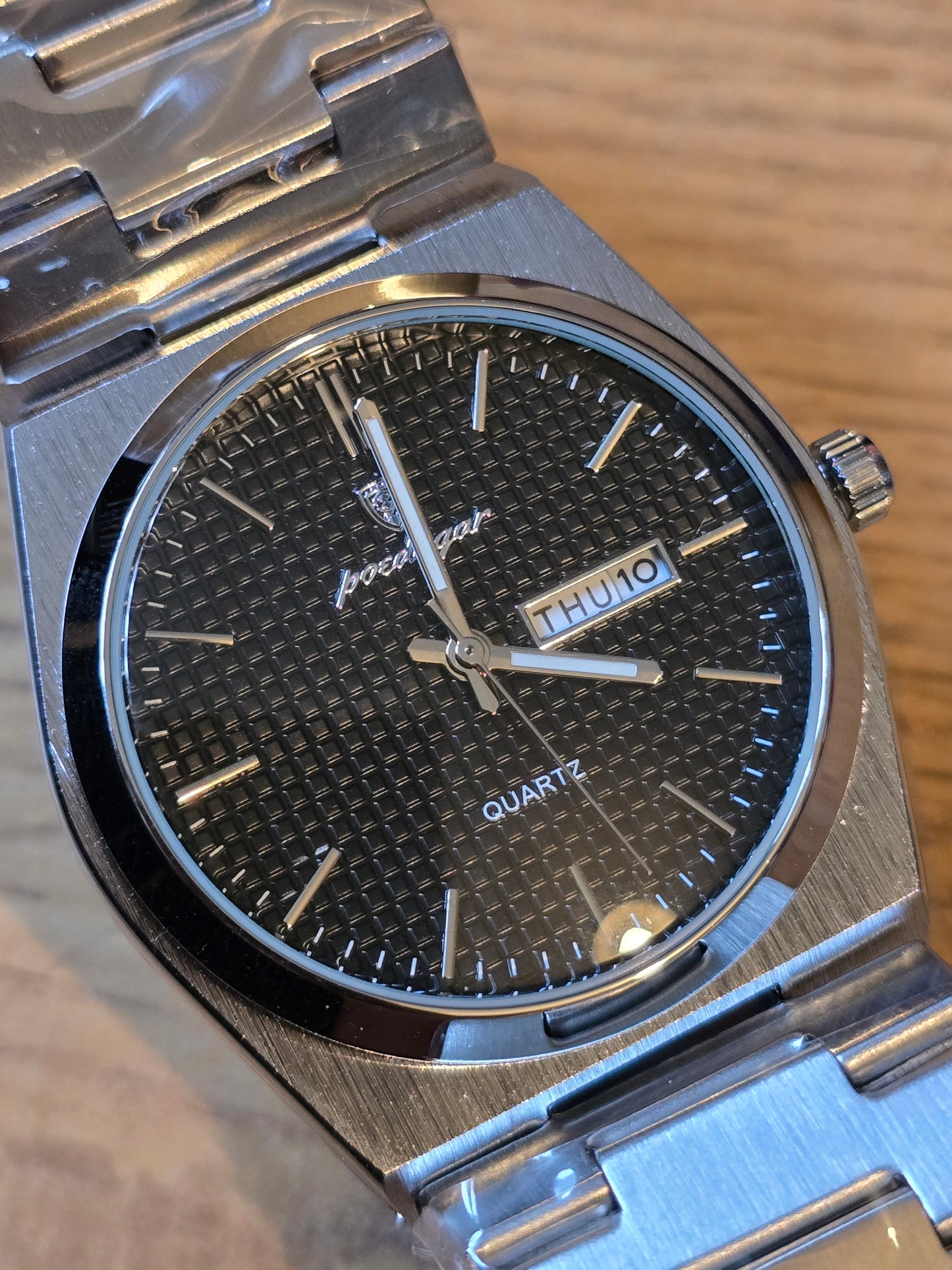 Poedagar Mens Quartz Watch - Black - New - 1