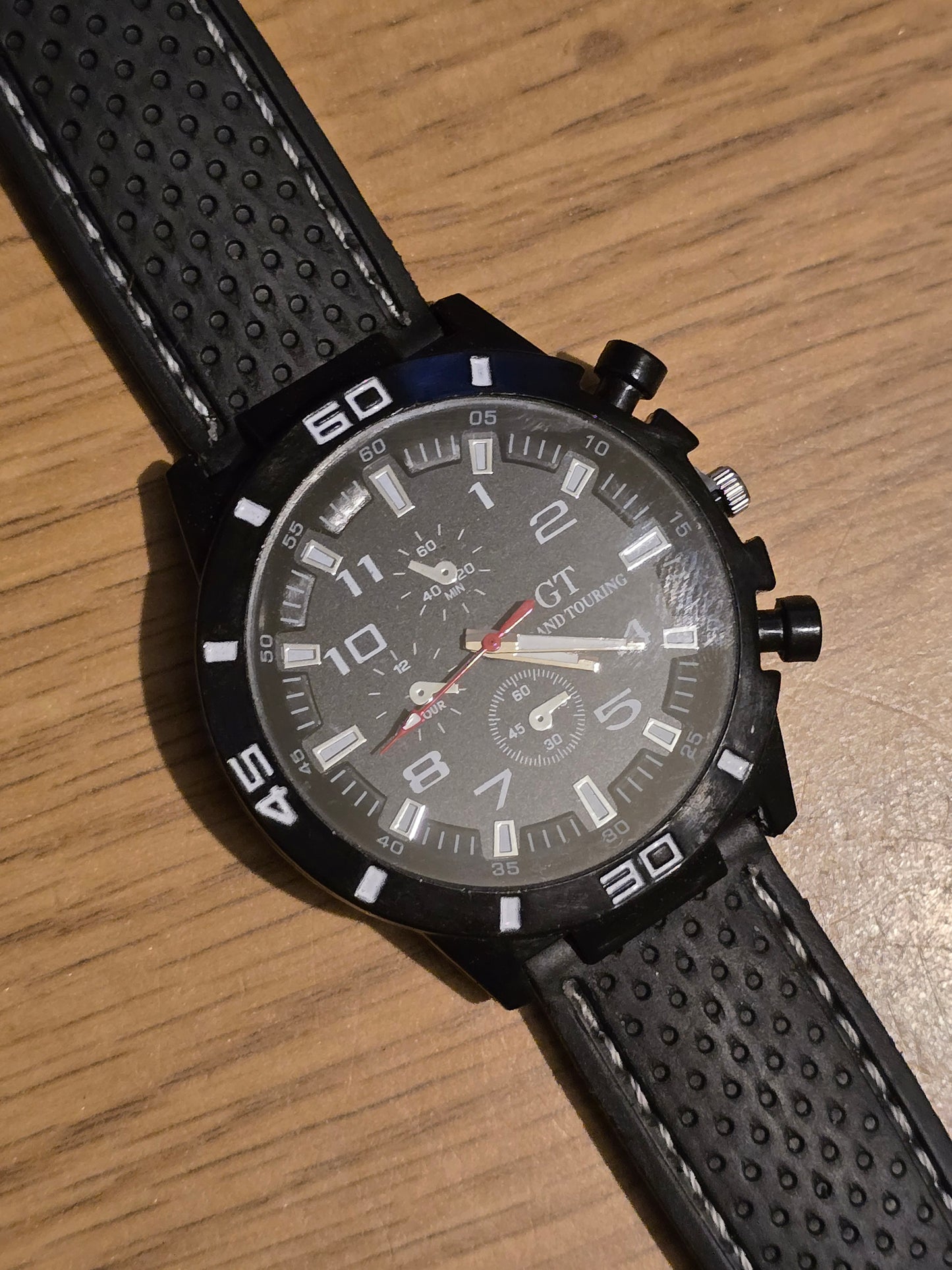 G.T Mens Quartz Watch - White - New