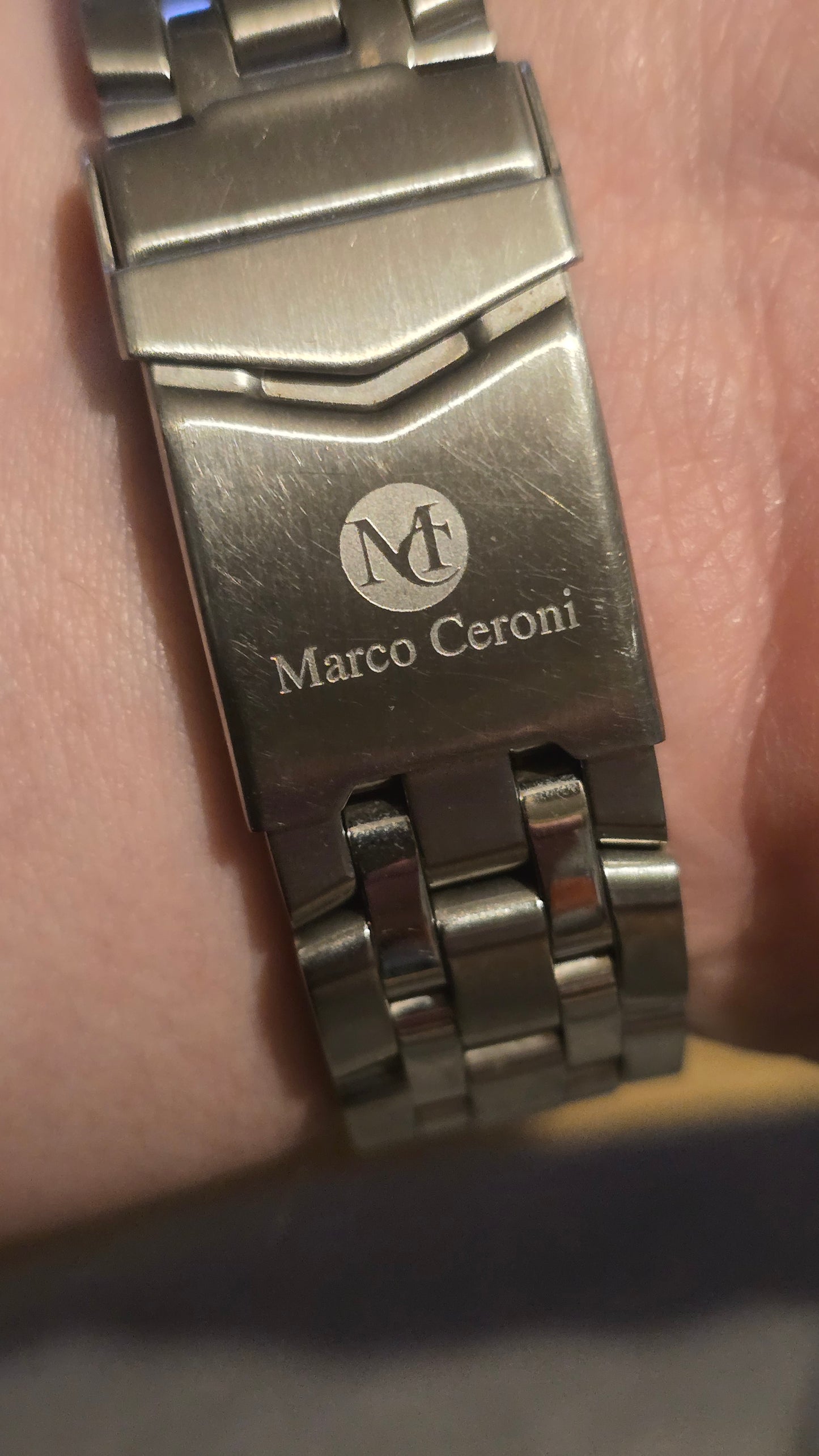 Marco Ceroni Mens Chronograph Quartz Watch - Pre-owned