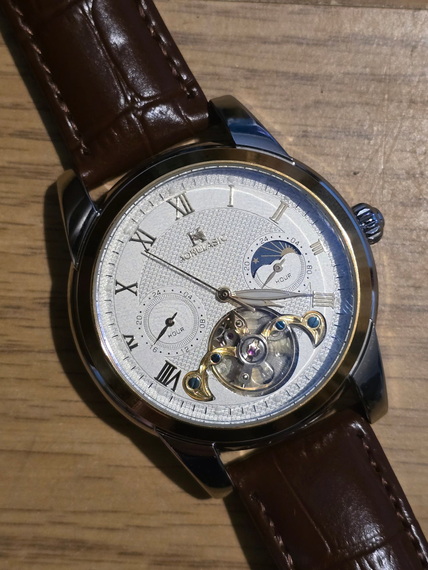Automatic Tourbillon Mens Mechanical Watch - New