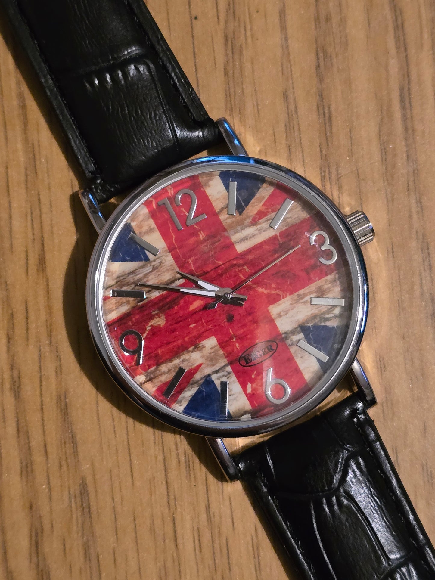 Eiger Mens Union Jack Quartz Watch - New