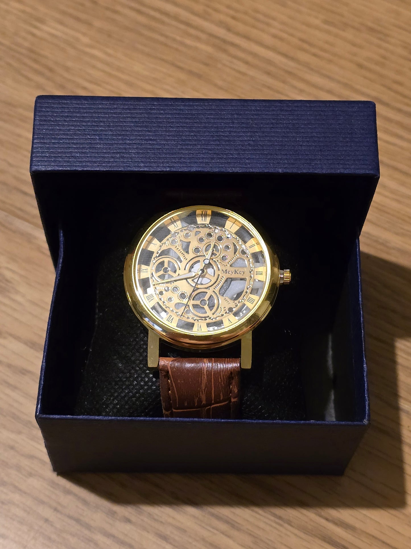 Mey Key Unisex Quartz Watch - Gold - New - 1