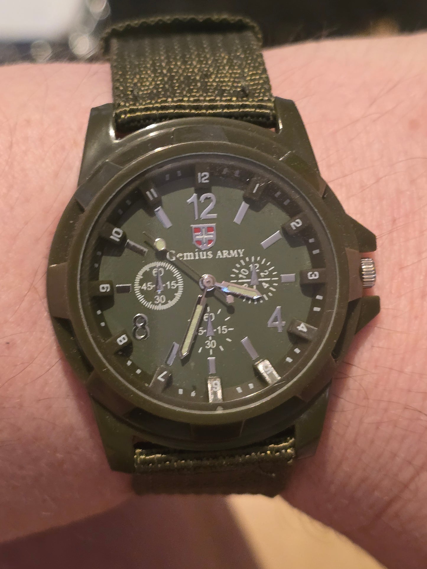 Gemius Army Unisex Quartz Watch - Green - New