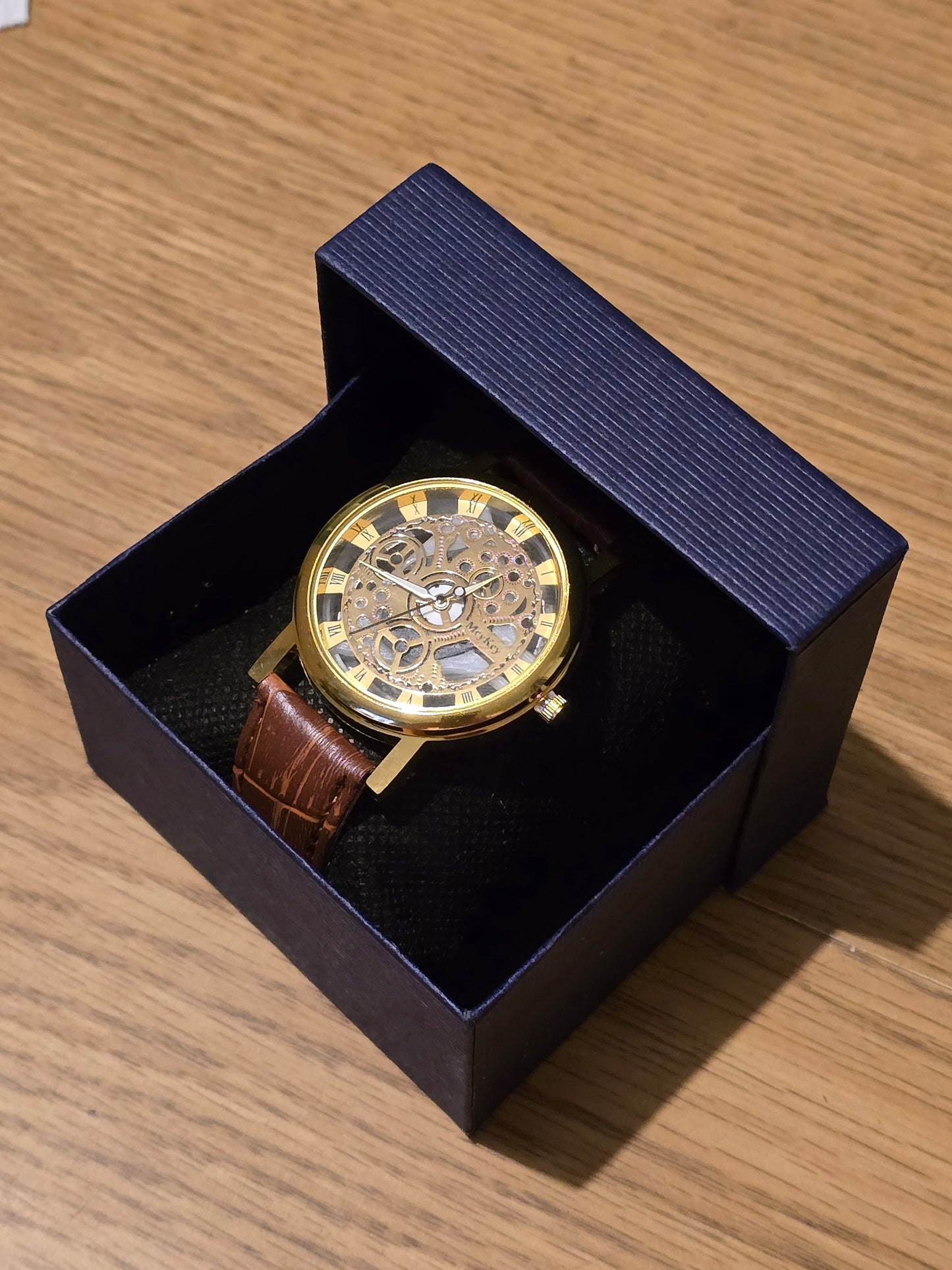 Mey Key Unisex Quartz Watch - Gold - New - 1