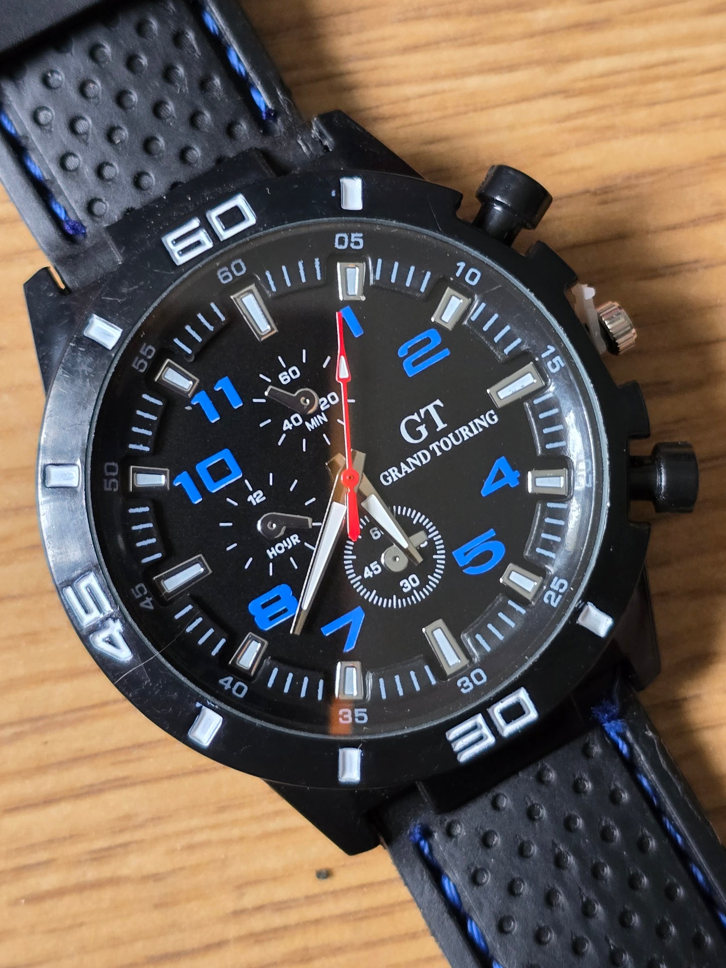 G.T Mens Quartz Watch - Blue - New