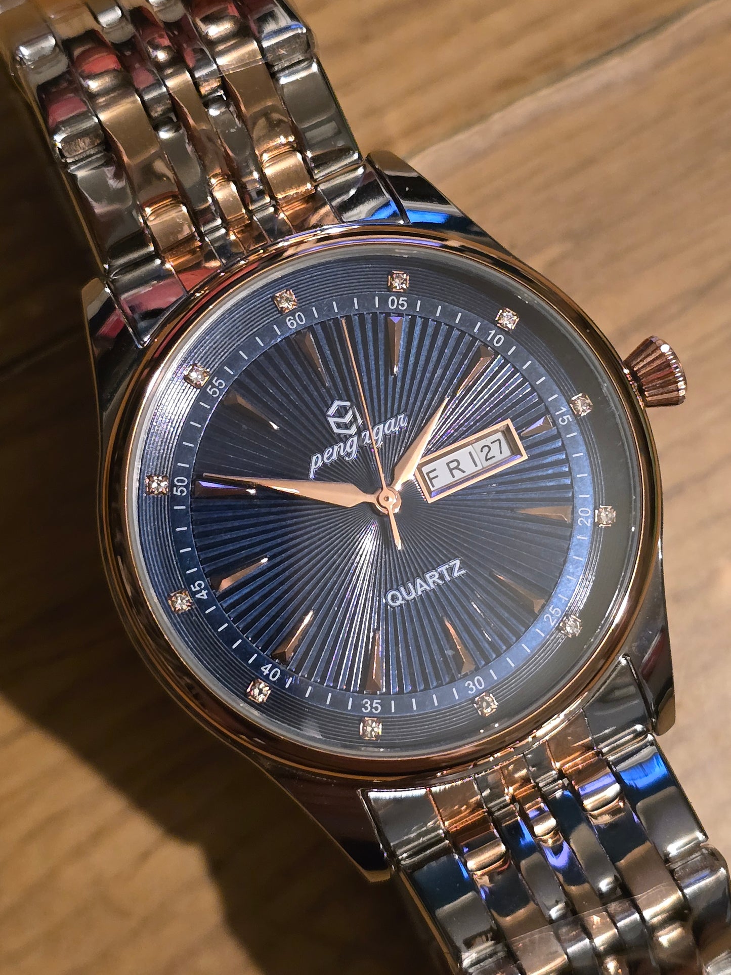 Pengagar Bi-Colour Mens Quartz Watch - New - 1