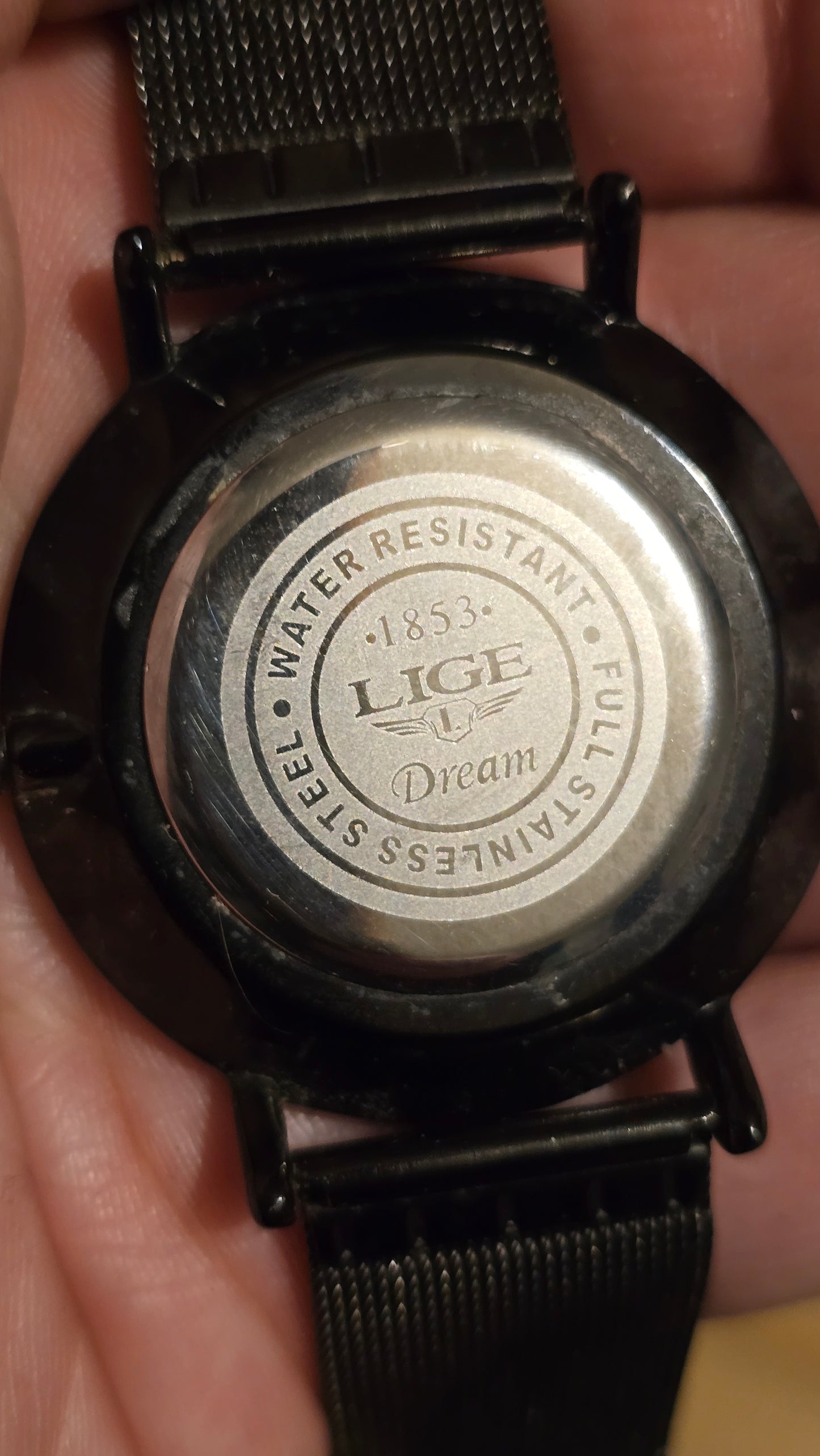 Lige Mens Quartz Dress Watch - New