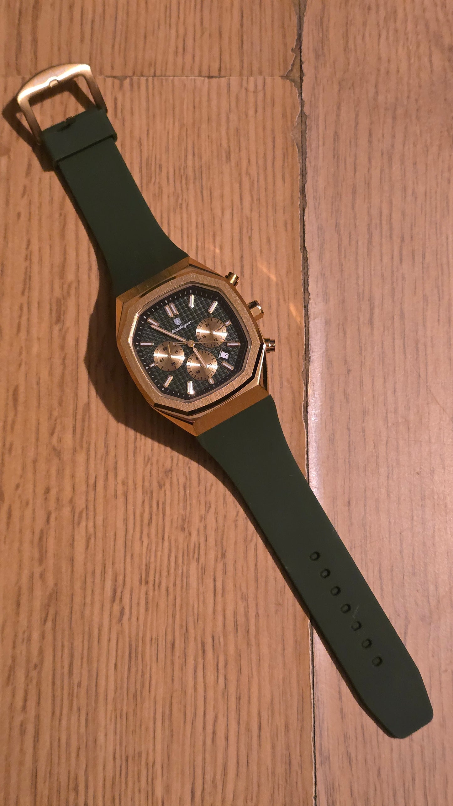 Poedagar Mens Chronograph Quartz Watch - New - 1