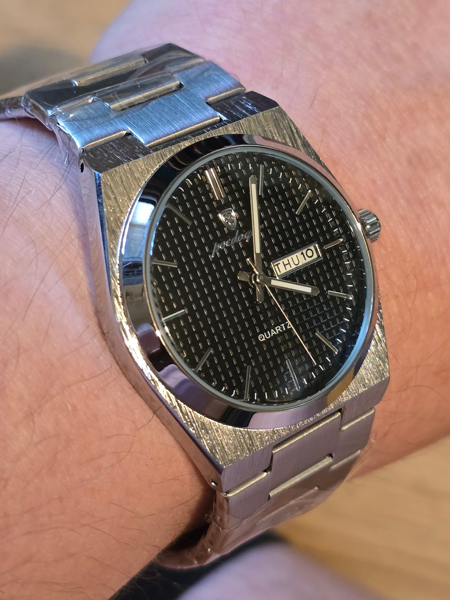 Poedagar Mens Quartz Watch - Black - New - 1