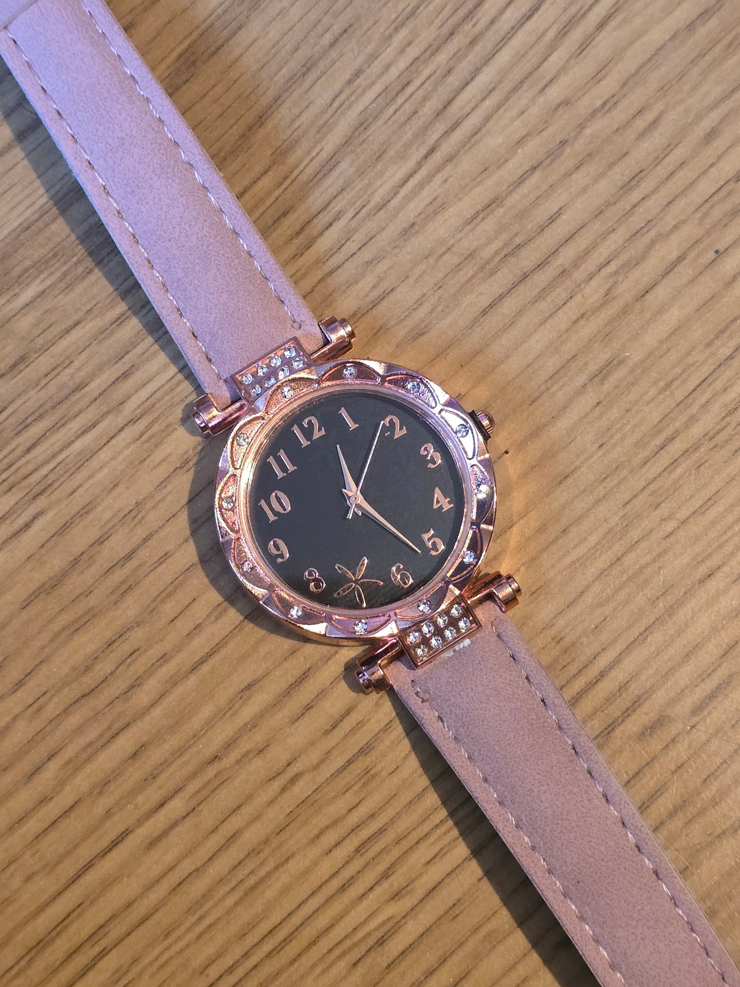 Ladies Quartz Watch - Pink - New - 1