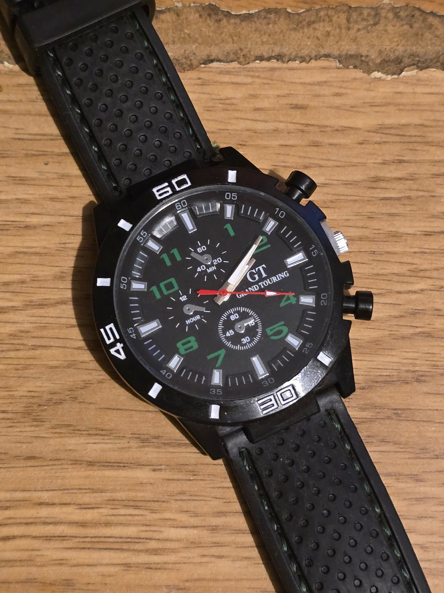 G.T Mens Quartz Watch - Green - New