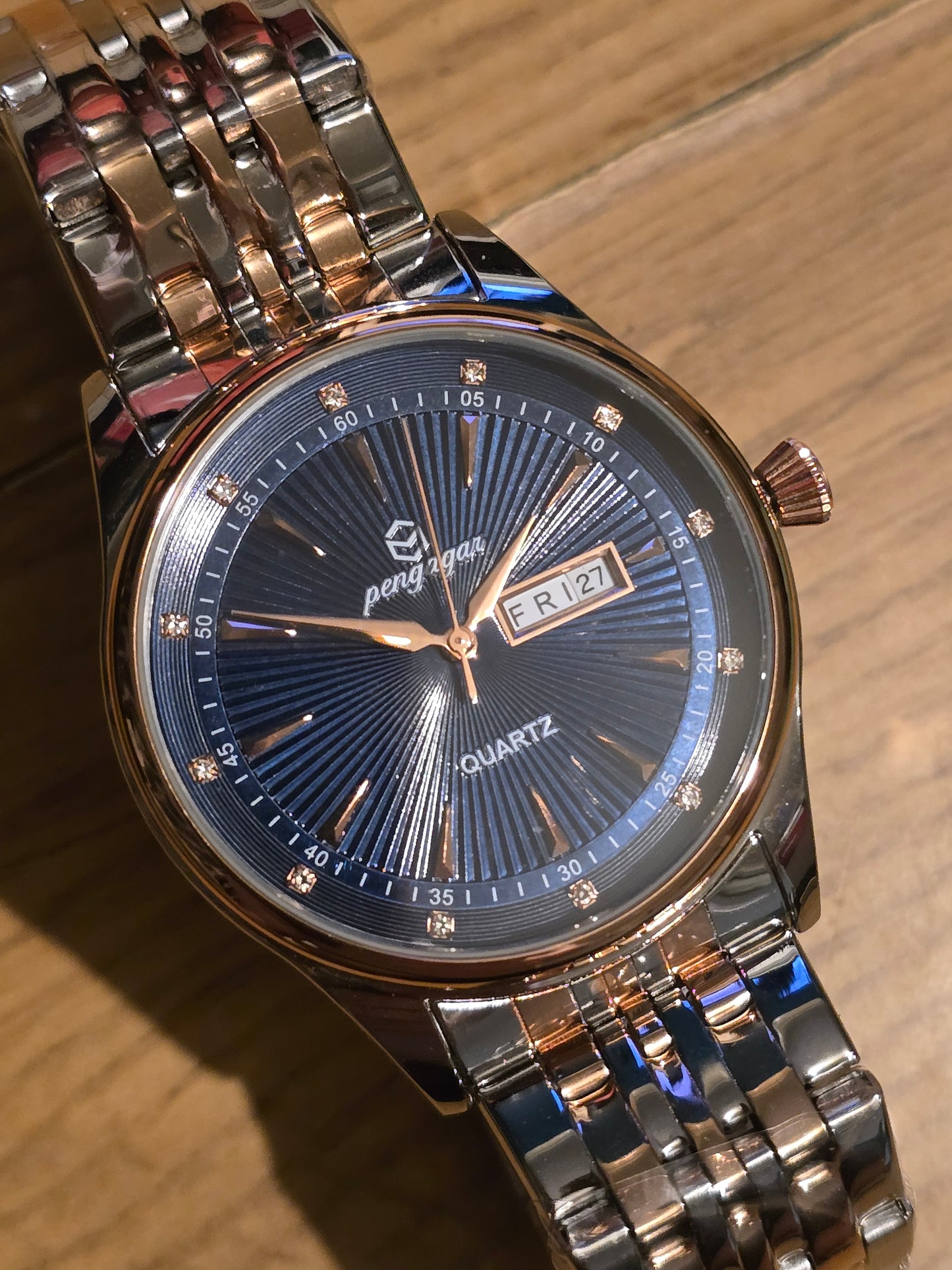 Pengagar Bi-Colour Mens Quartz Watch - New - 1