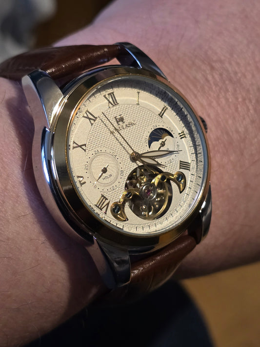 Automatic Tourbillon Mens Mechanical Watch - New