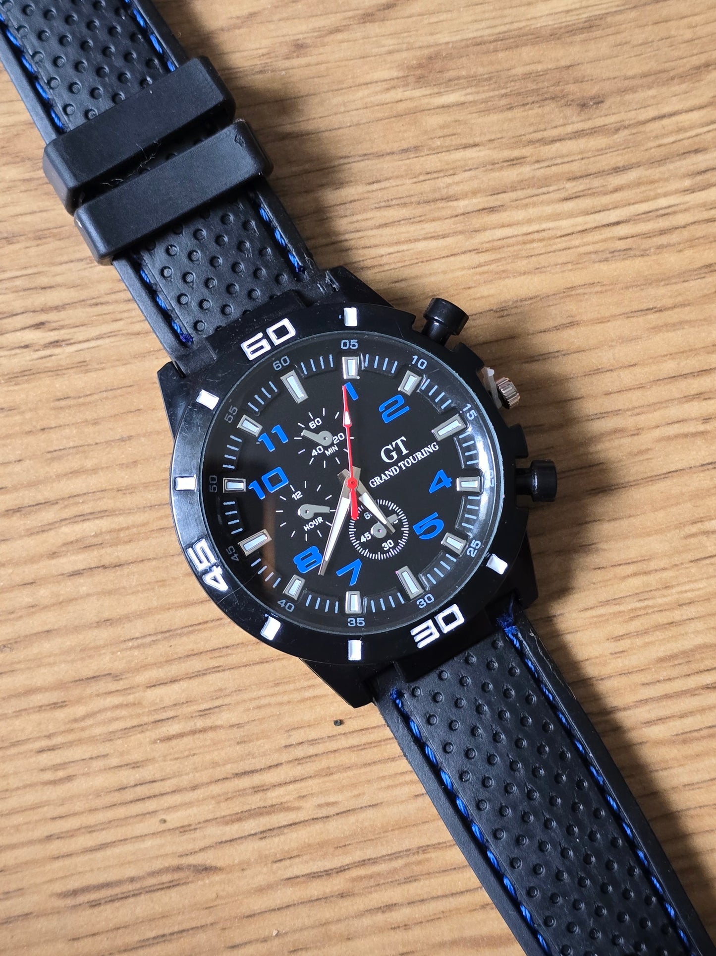 G.T Mens Quartz Watch - Blue - New