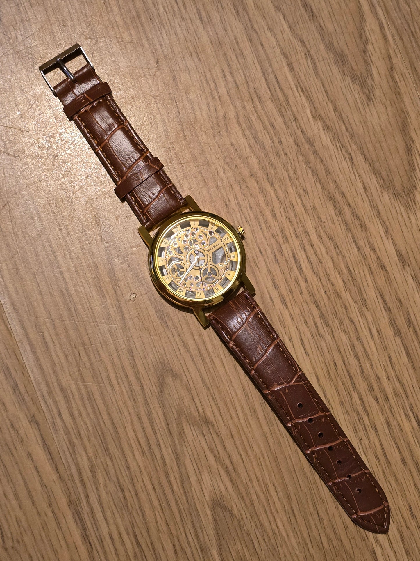 Mey Key Unisex Quartz Watch - Gold - New - 1