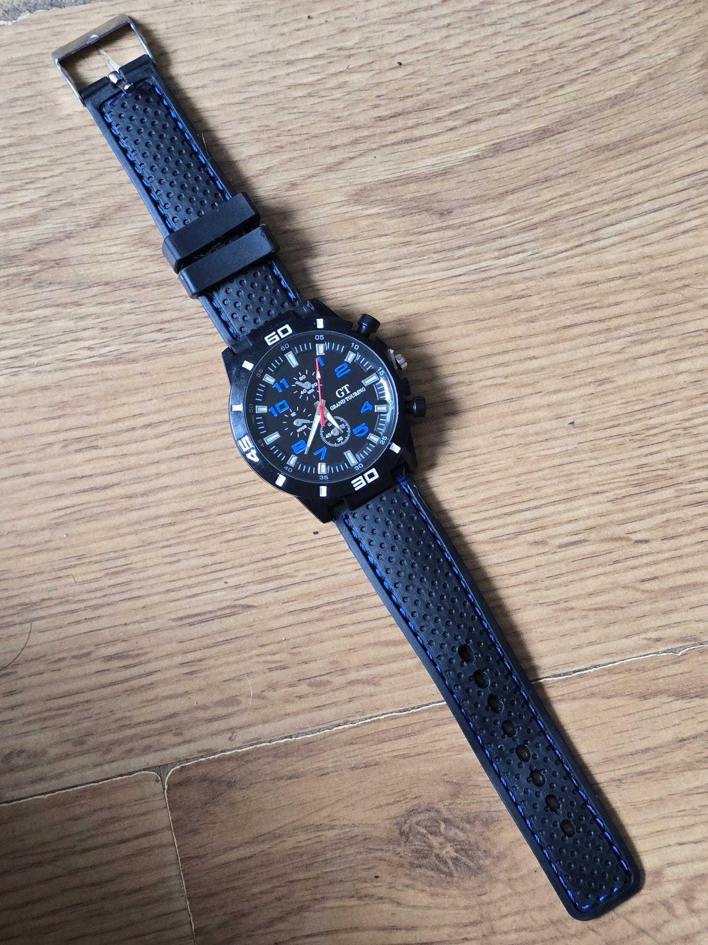 G.T Mens Quartz Watch - Blue - New