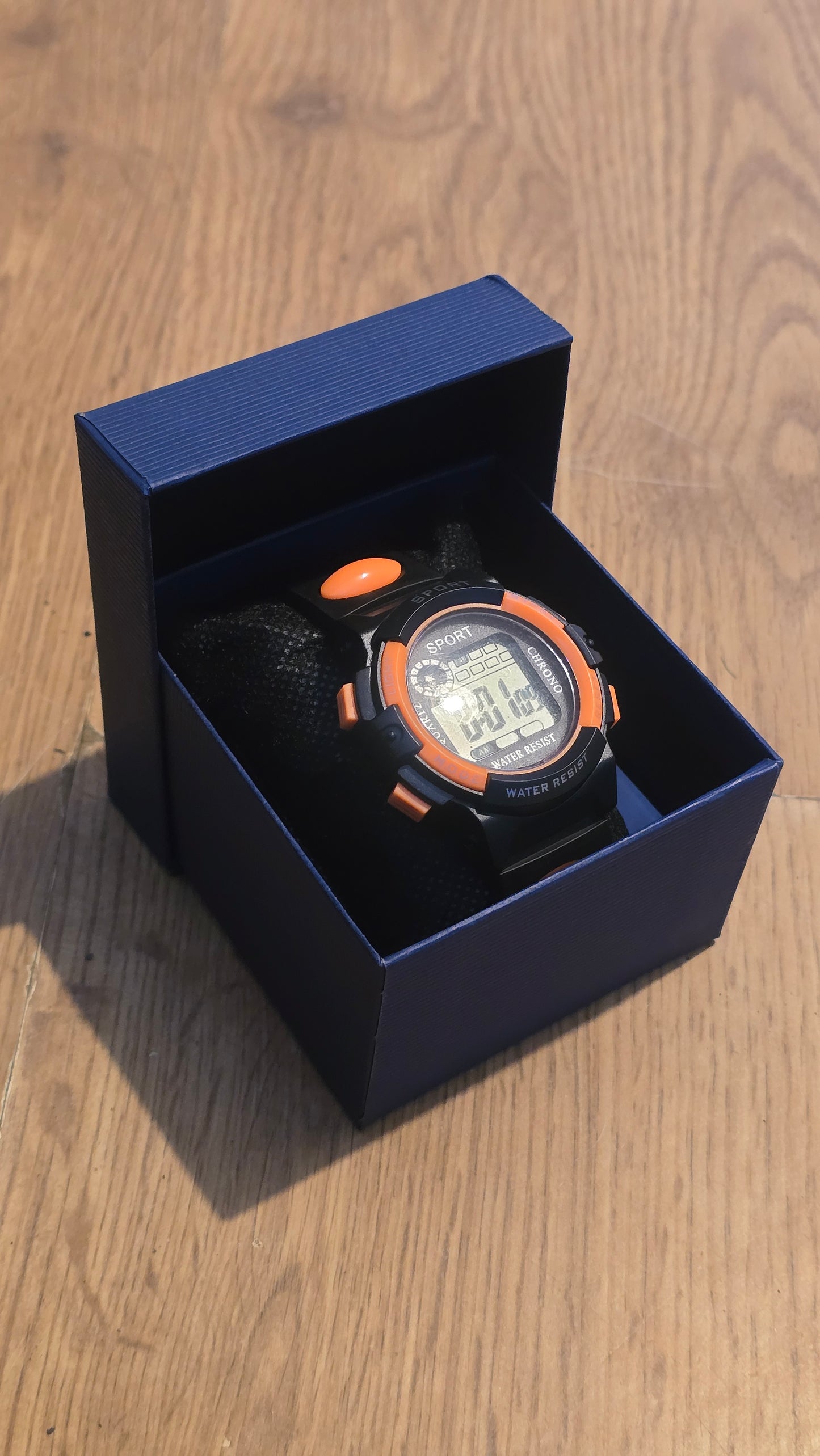 WYW Digital Sports Watch - Unisex - Orange - New