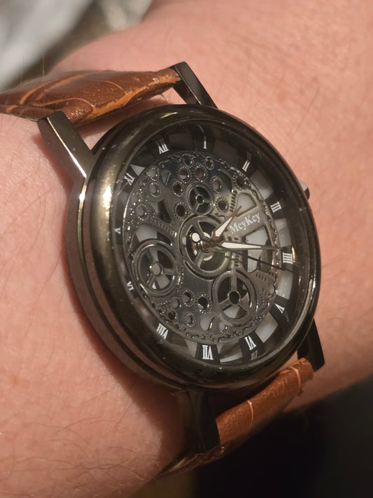 Mey Key Unisex Quartz Watch - Black - New - 1