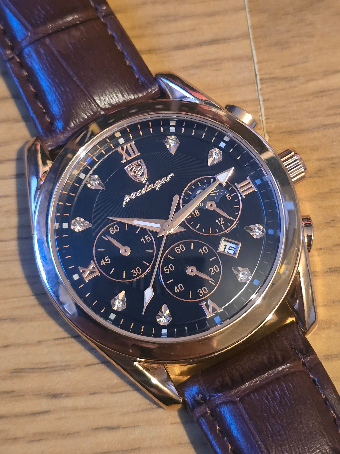 Poedagar Mens Quartz Watch - New - 1