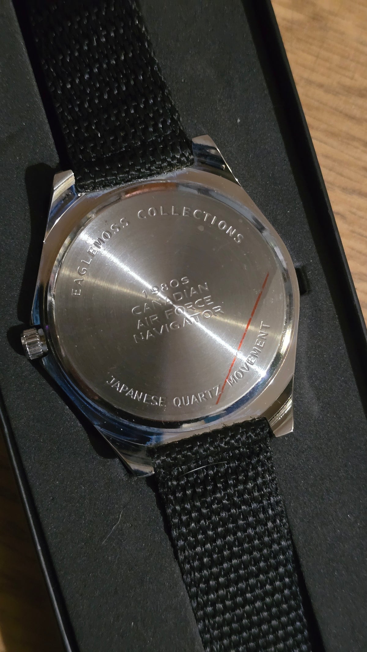 Eaglemoss Collections Replica 1980's Canadian Air Force Navigator Watch - New - No 55