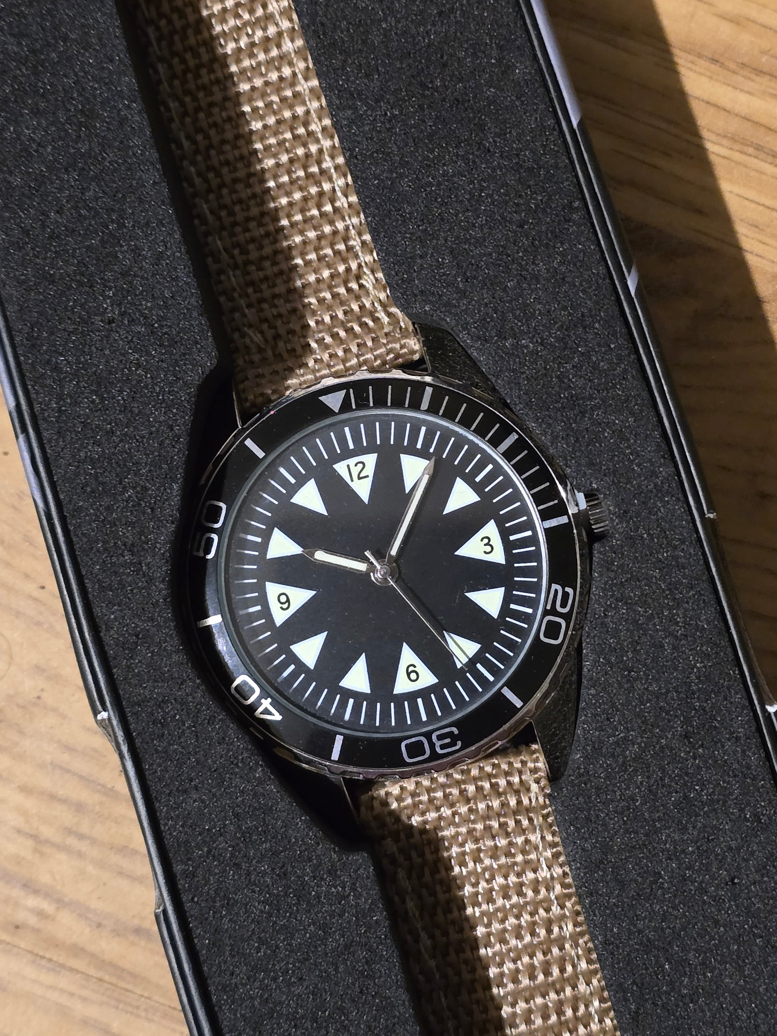 Eaglemoss Collections Replica 1960's Israeli Naval Commando's Watch -N ...