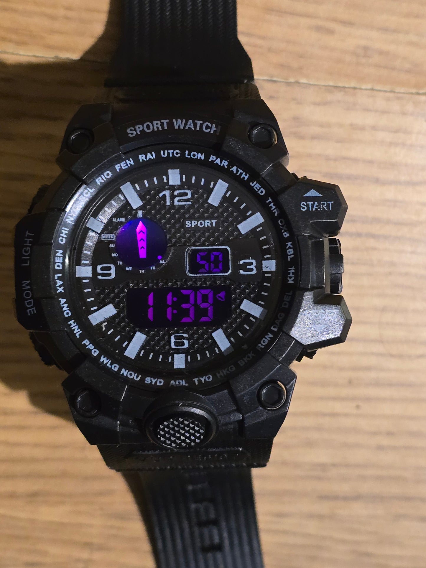 Mens Digital Sports Watch - New