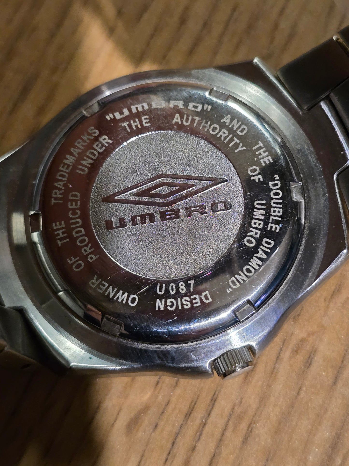 Umbro Mens Water Resistant Quartz Watch - Pre-owned