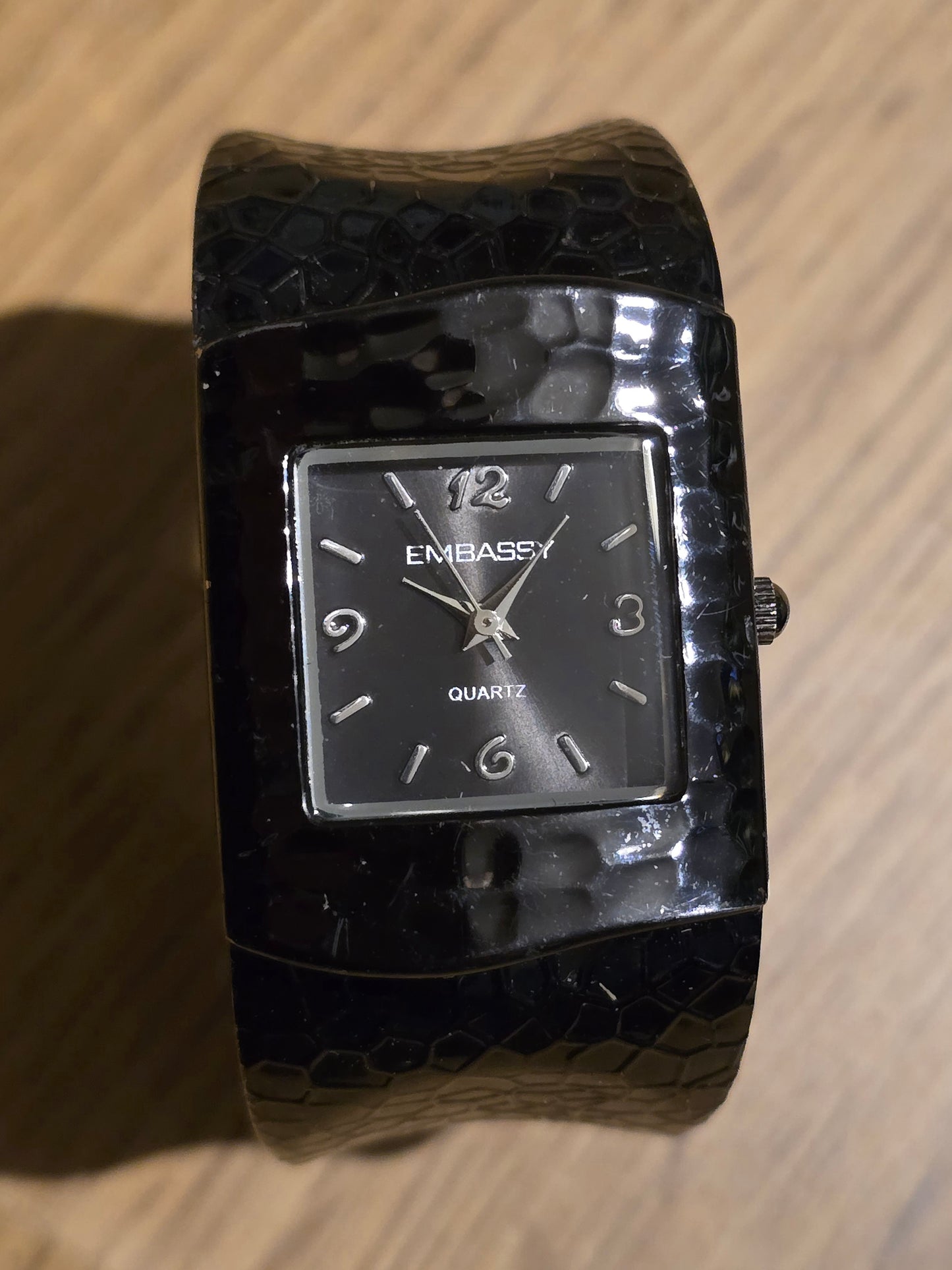 Embassy - Black Coloured Ladies Quartz Watch - Pre-owned