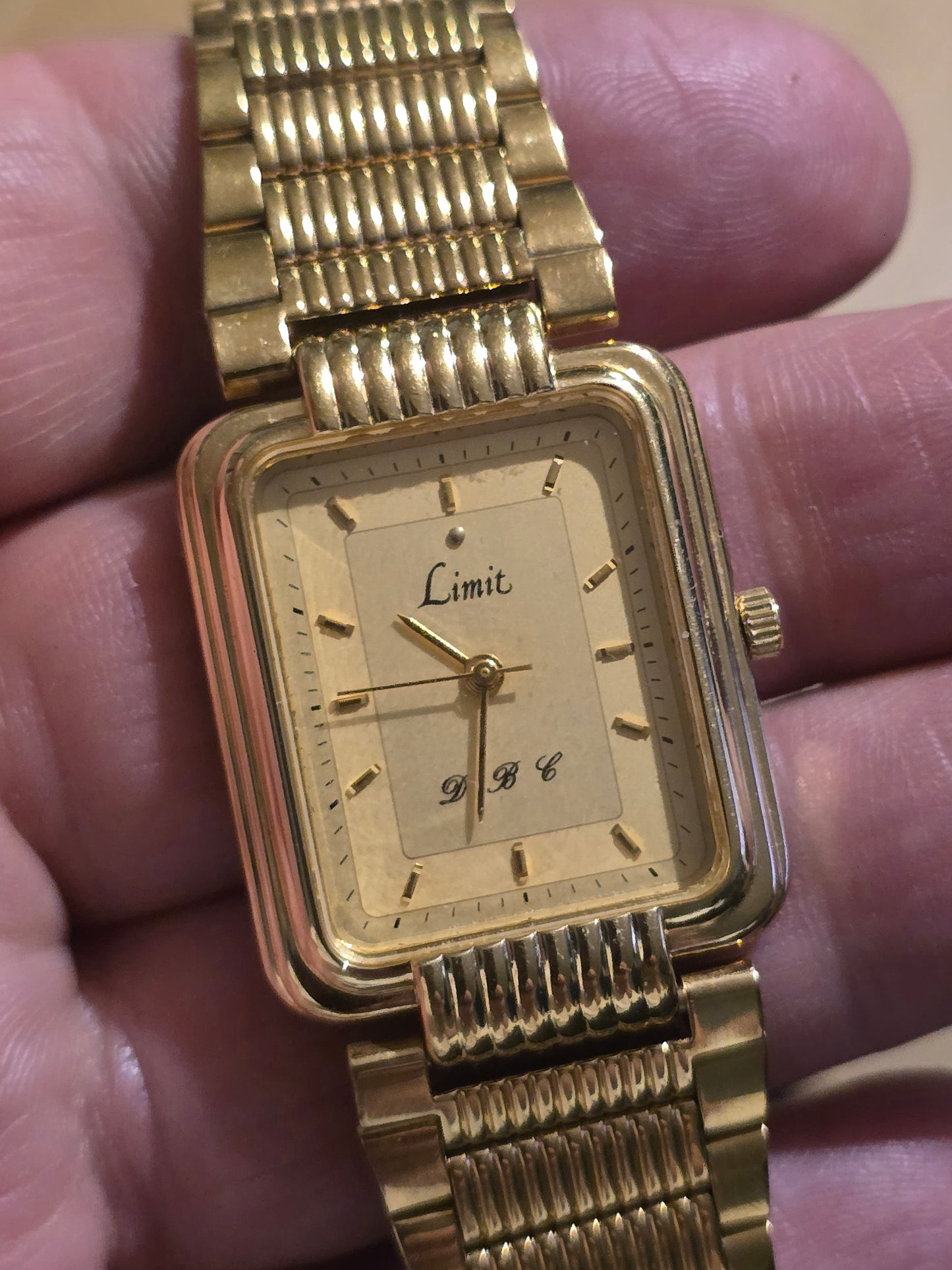 Limit Ladies Gold Coloured Quartz Watch - Pre-owned