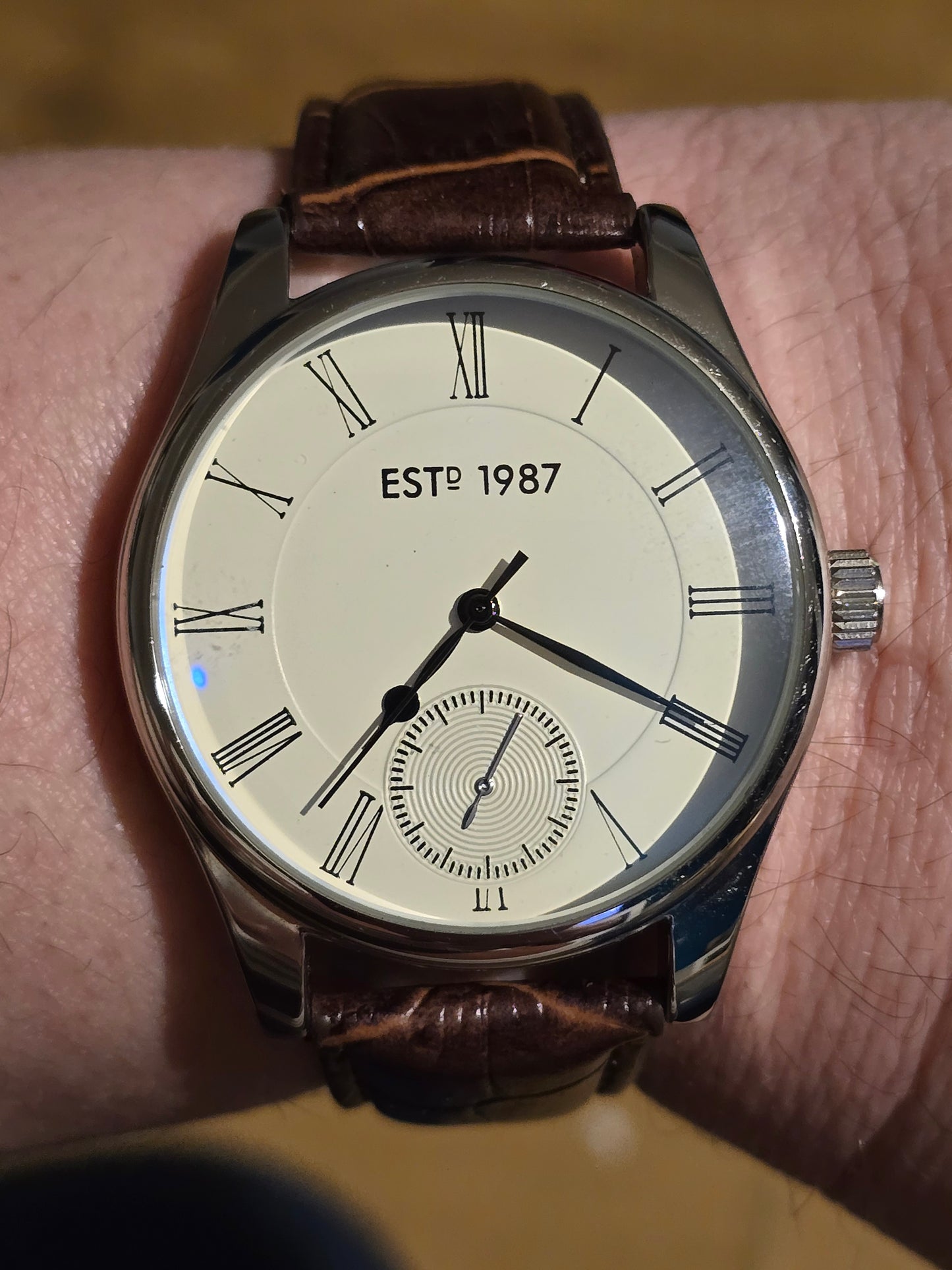 Est'd 1987 Mens Quartz Watch - Pre-owned