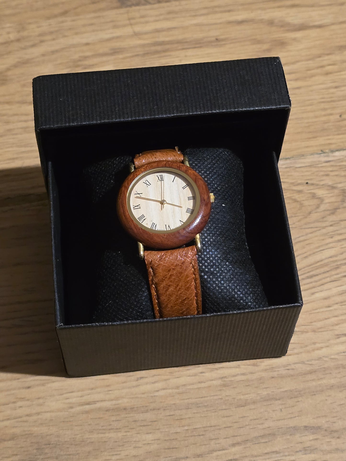 Wooden Style Ladies Quartz Watch - Pre-owned