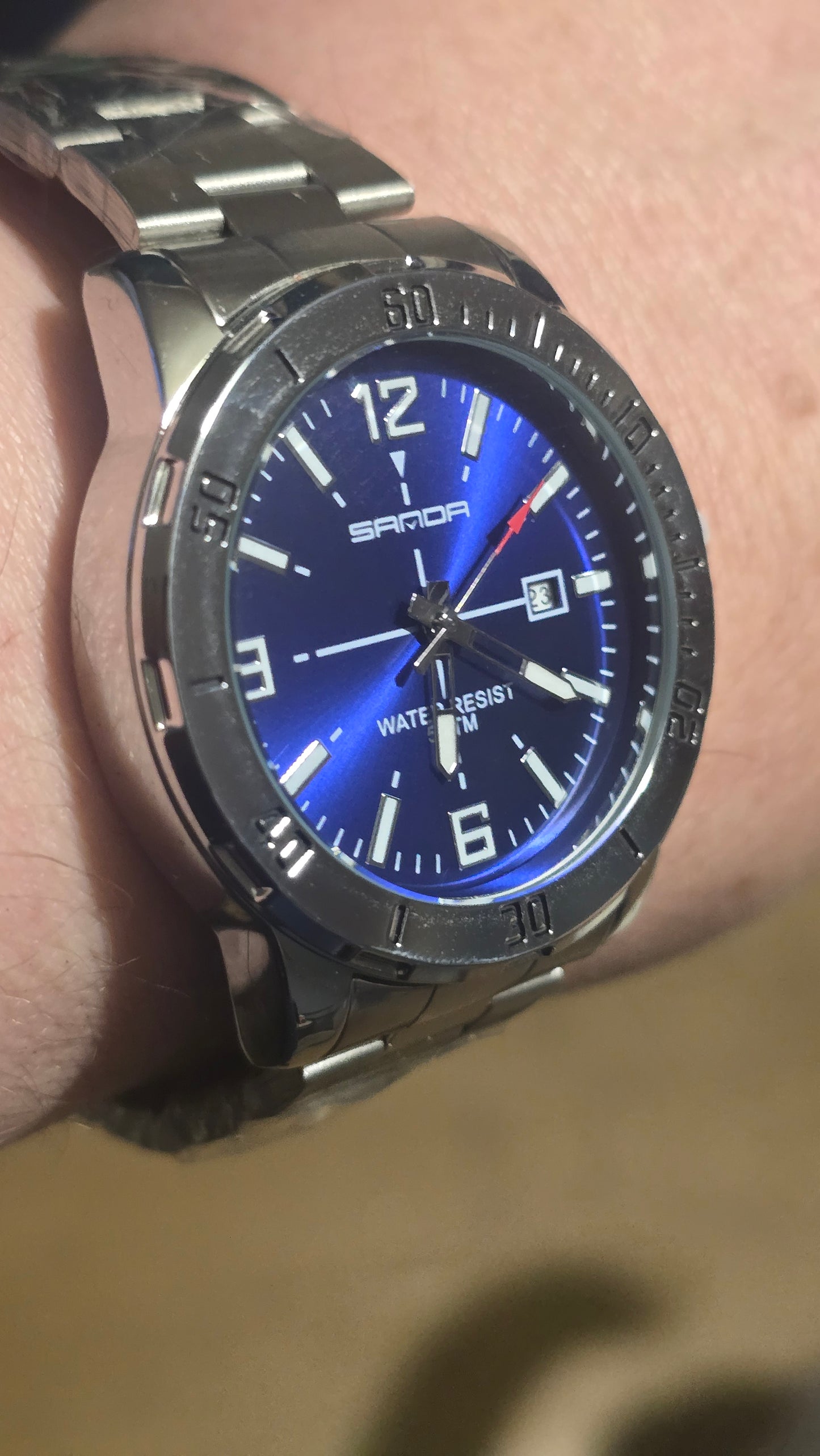 Sanda Mens Quartz Watch - New - 1