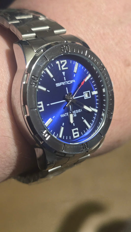 Sanda Mens Quartz Watch - New - 1