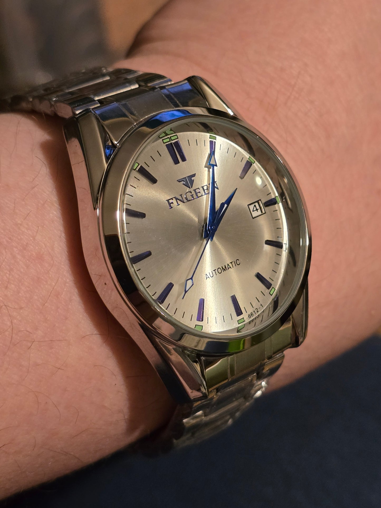 Fngeen Mens Automatic Self-Winding Watch - New