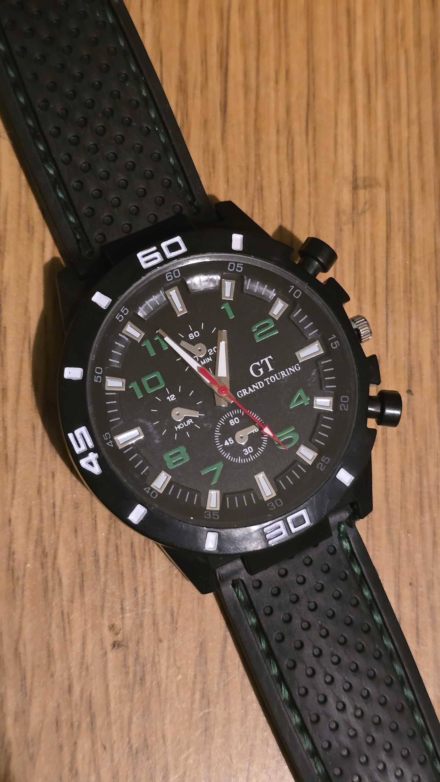 G.T Mens Quartz Watch - Green - New
