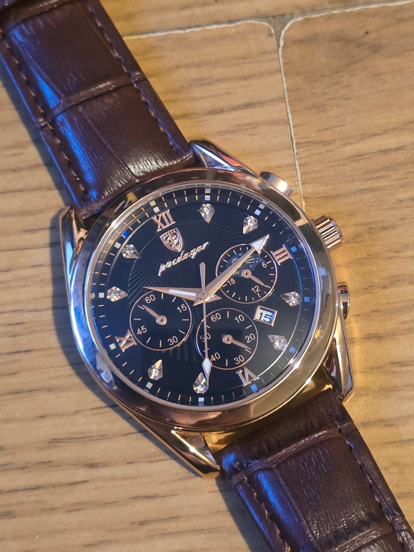 Poedagar Mens Quartz Watch - New - 1