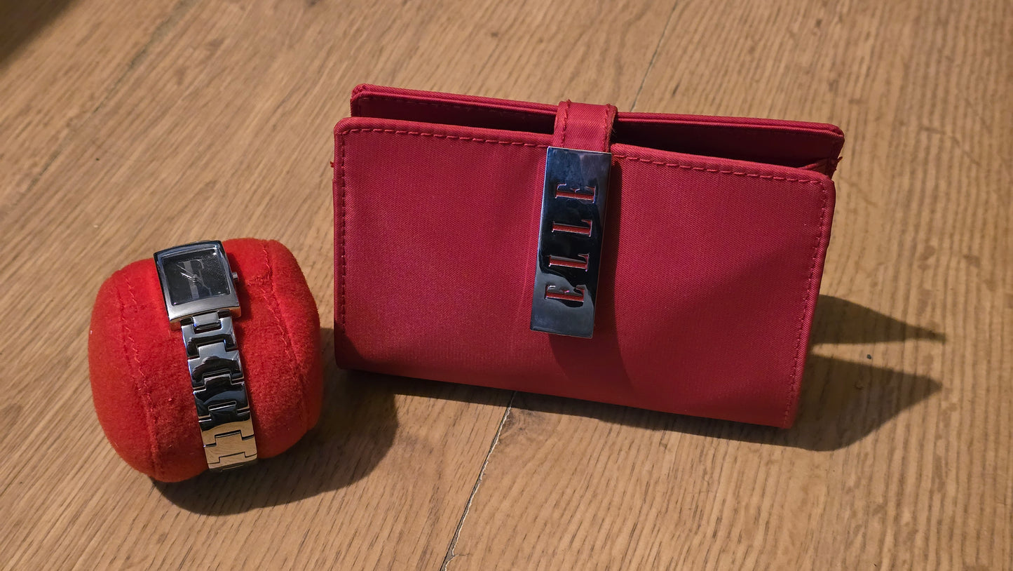 Elle Ladies Watch & Bag Set - New