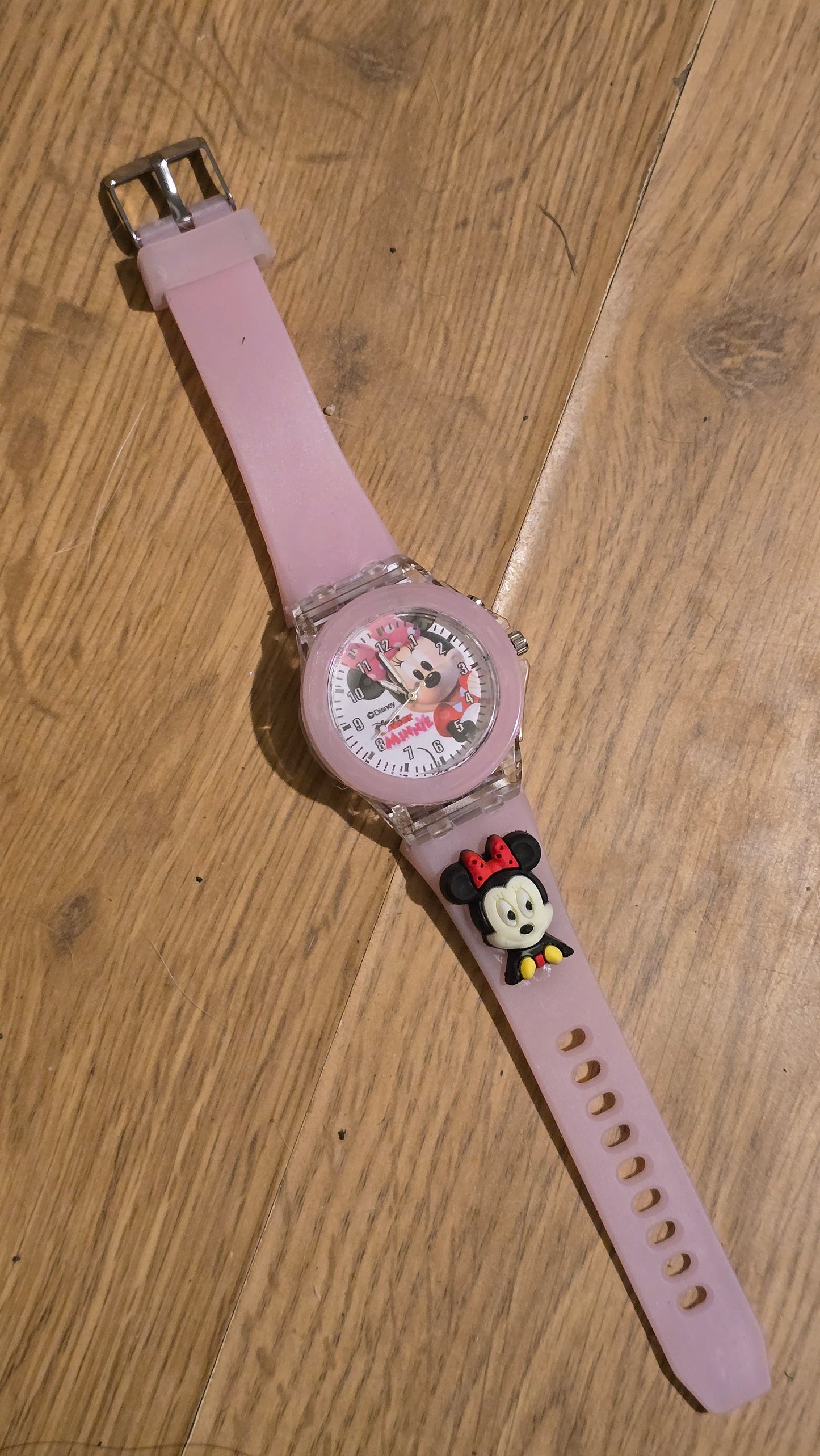 Disney Minnie Mouse Girls Quartz Watch - New