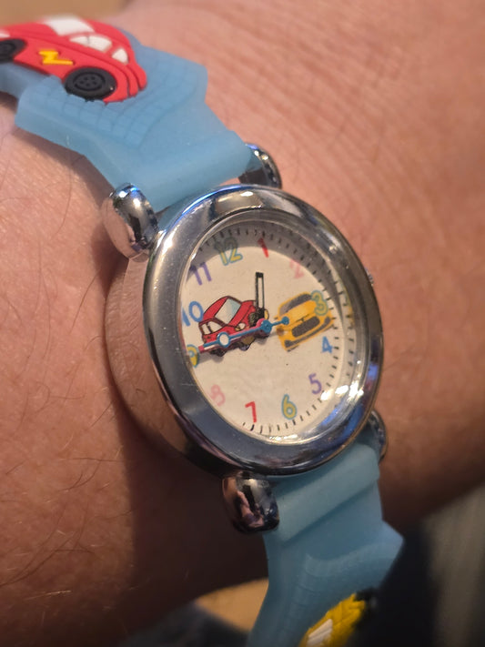 Children's Car Quartz Watch - New