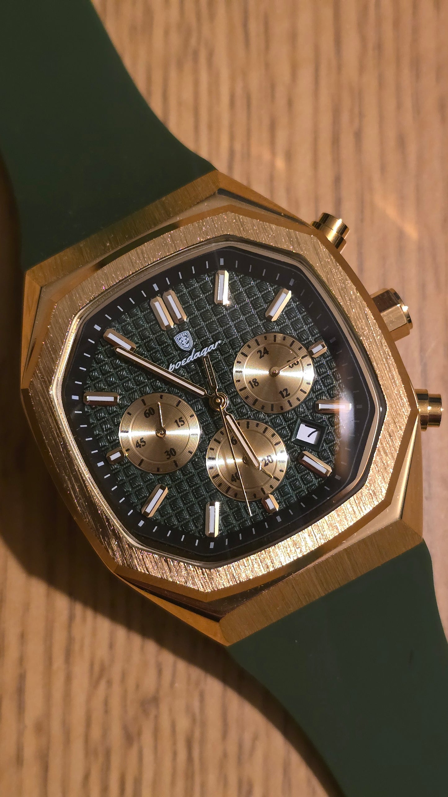 Poedagar Mens Chronograph Quartz Watch - New - 1