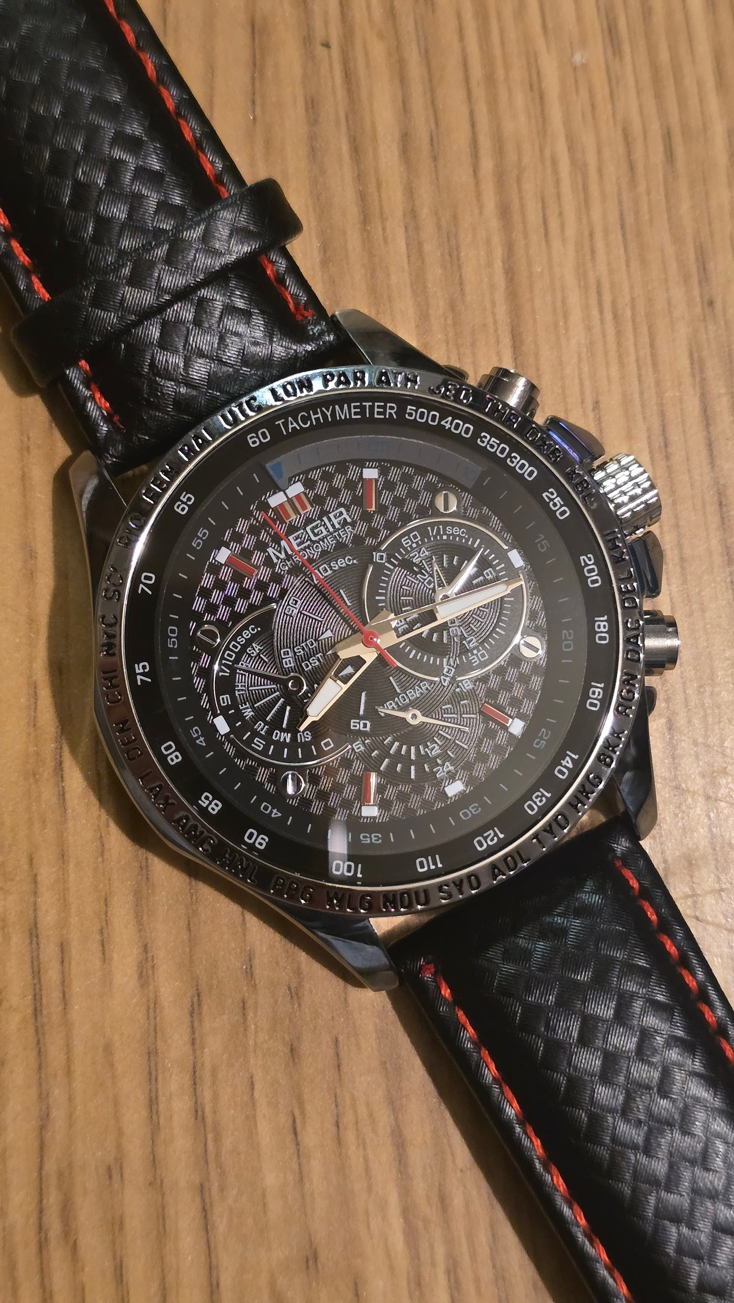 Megir Mens Sports Quartz Watch - New - 1