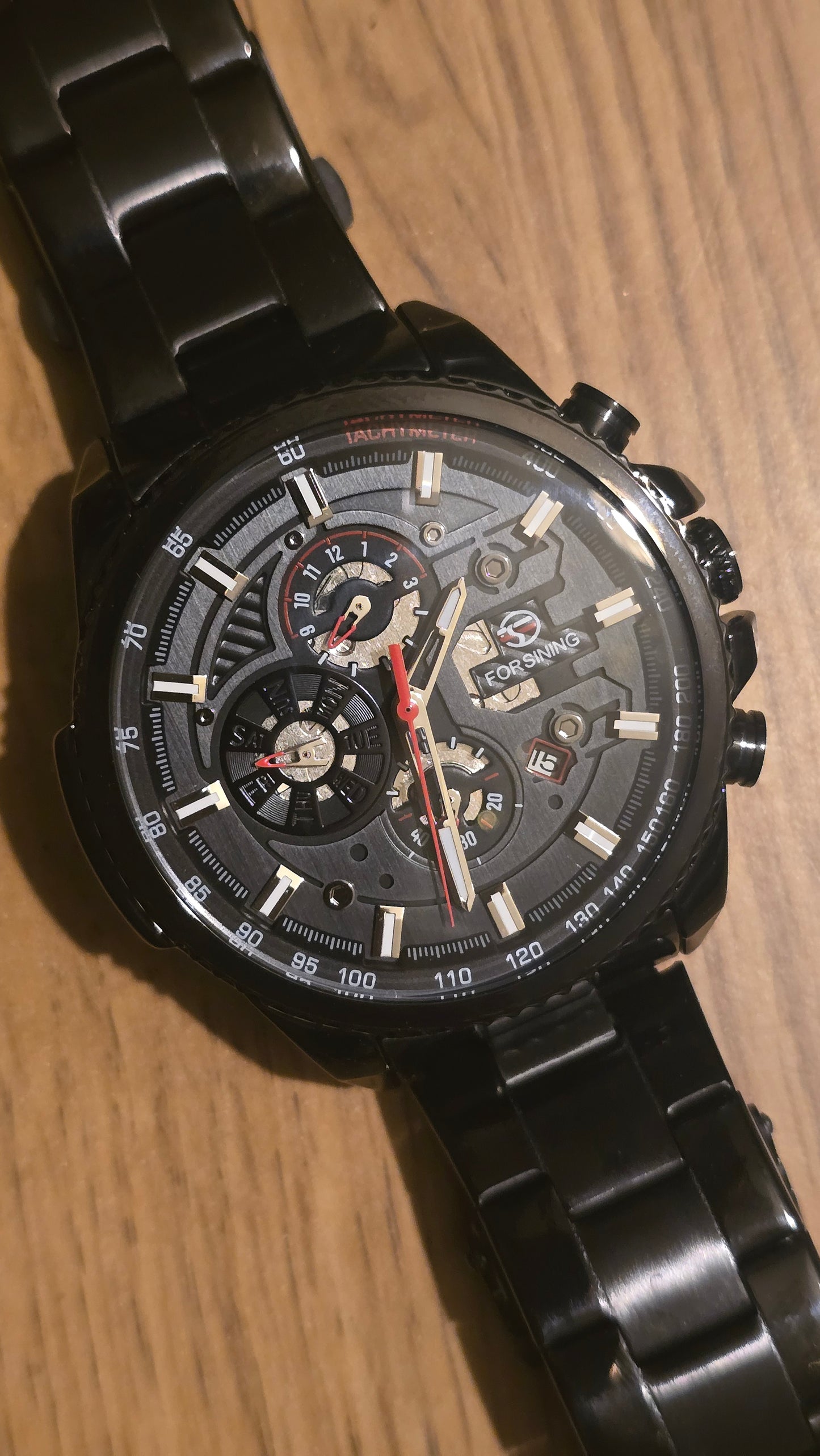Forsining Automatic Self-Winding Mens Sports Watch - New - 1