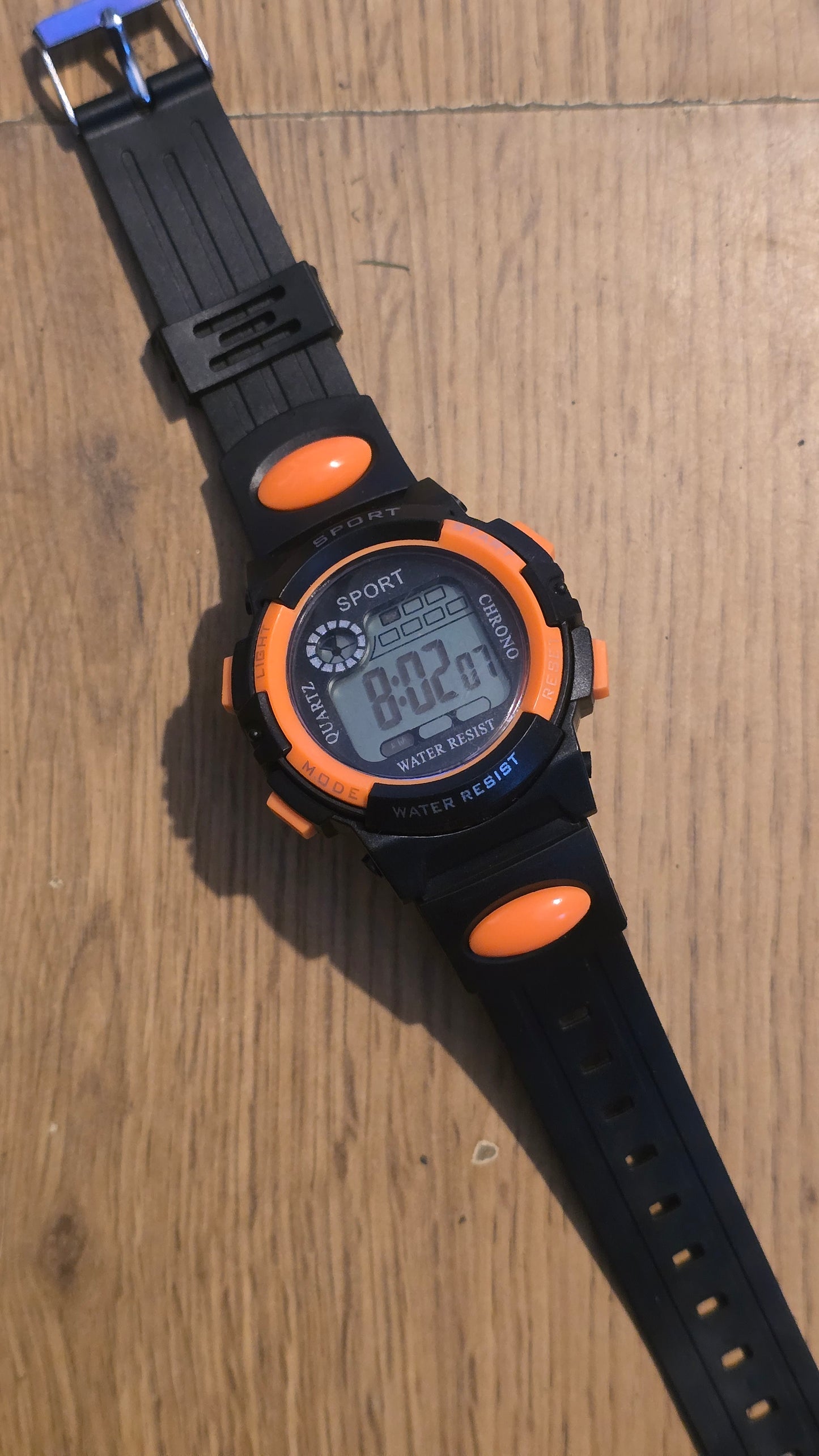 WYW Digital Sports Watch - Unisex - Orange - New