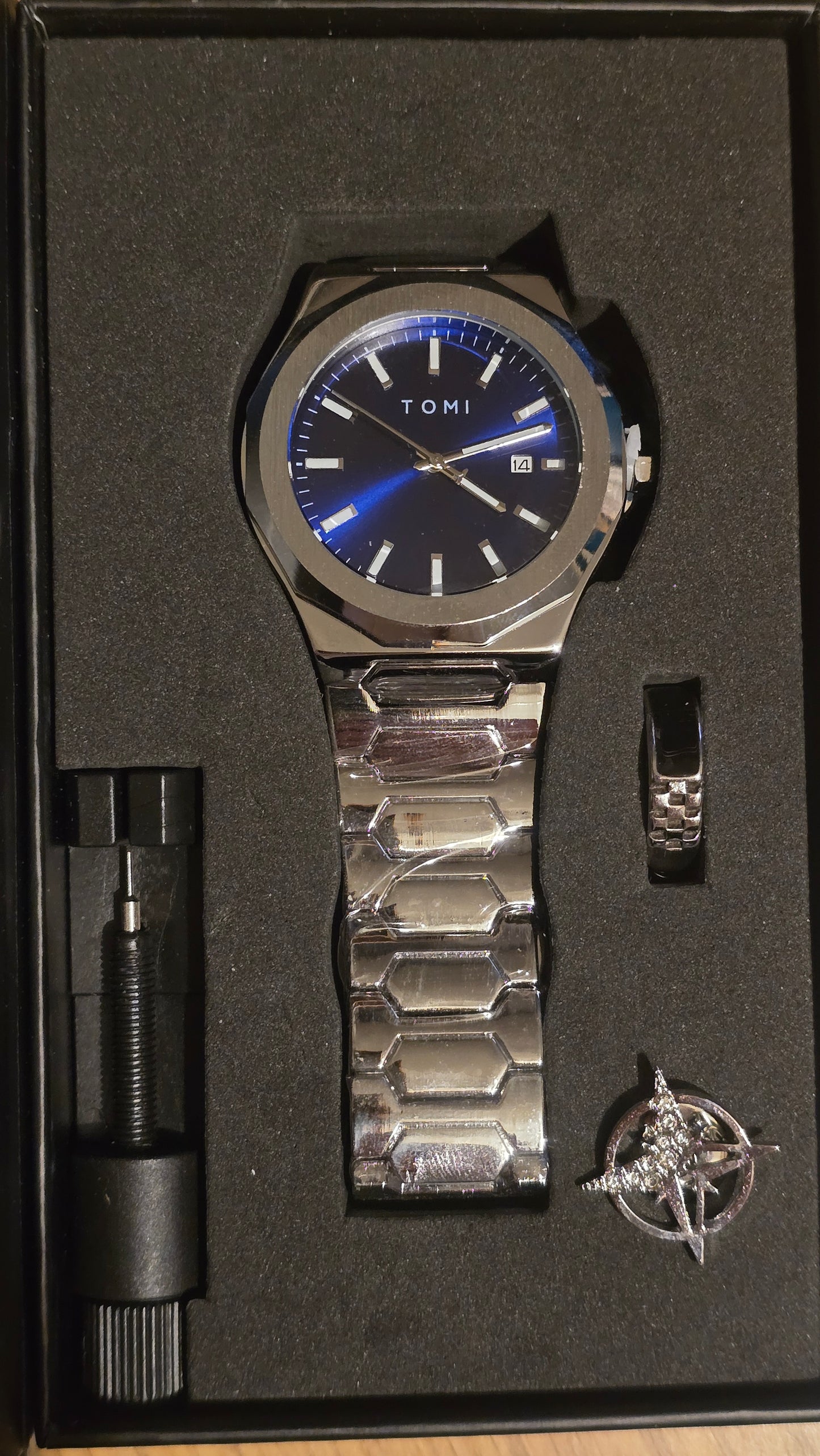 Tomi Mens Quartz Watch Set