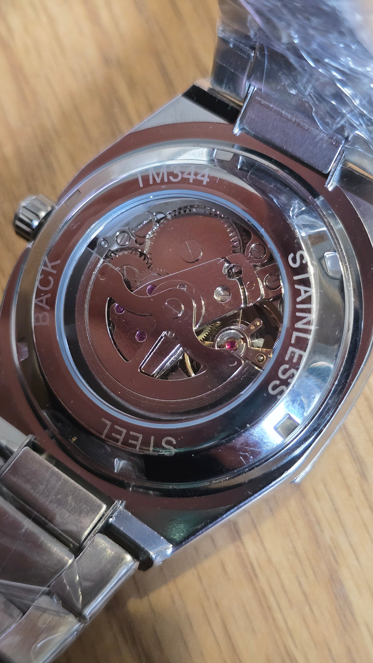 Automatic Silver Mechanical Self-Winding Mens Watch - New - 1