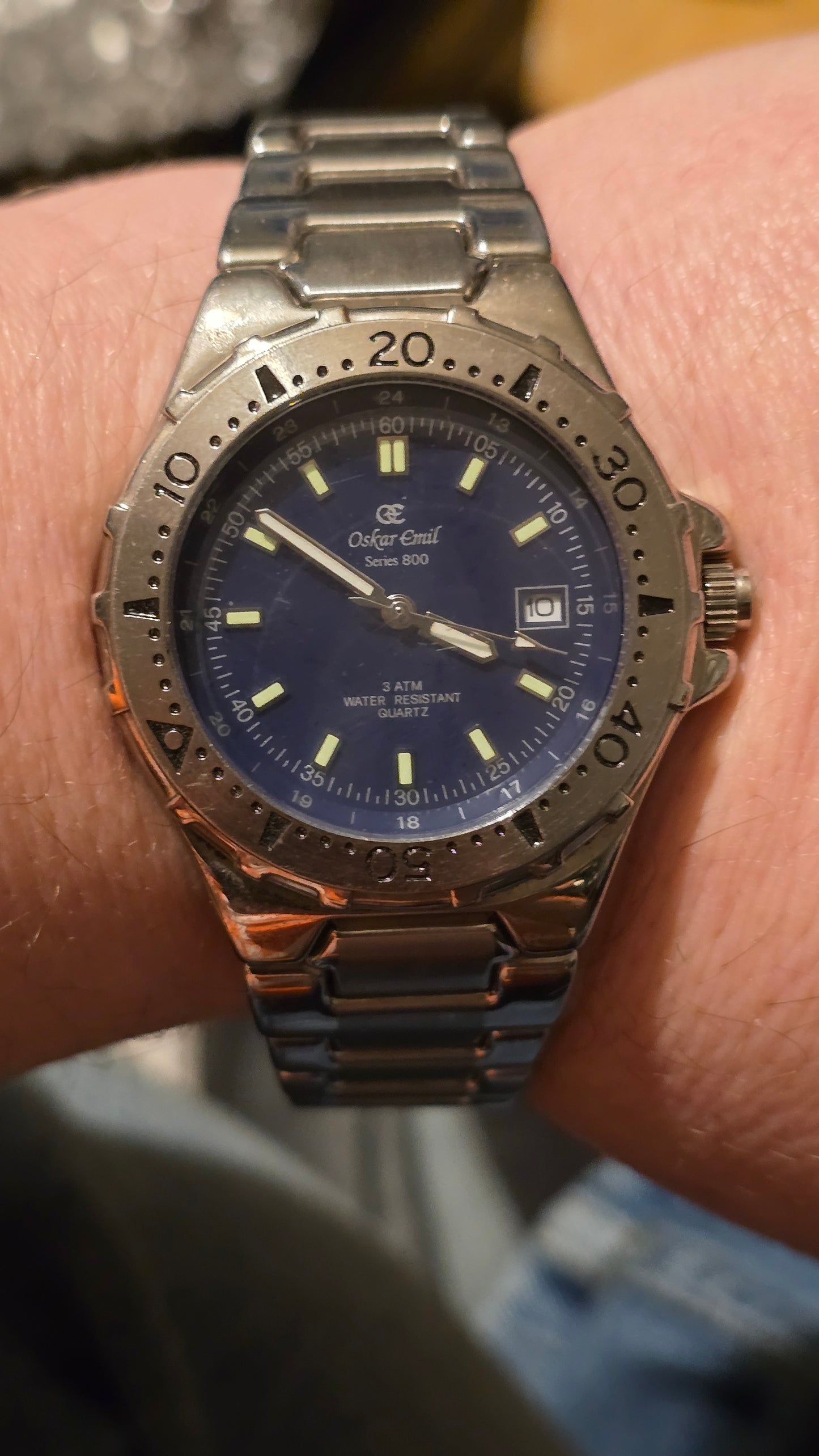 Oskar Emil Mens Quartz Watch - Pre-owned