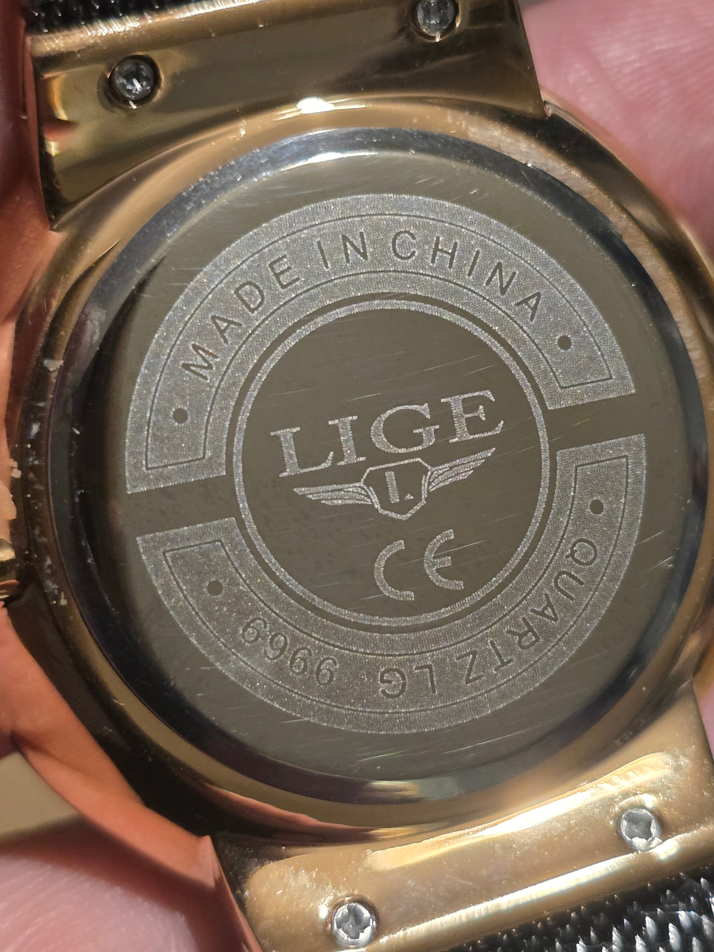 Lige Mens Quartz Watch - New - 1