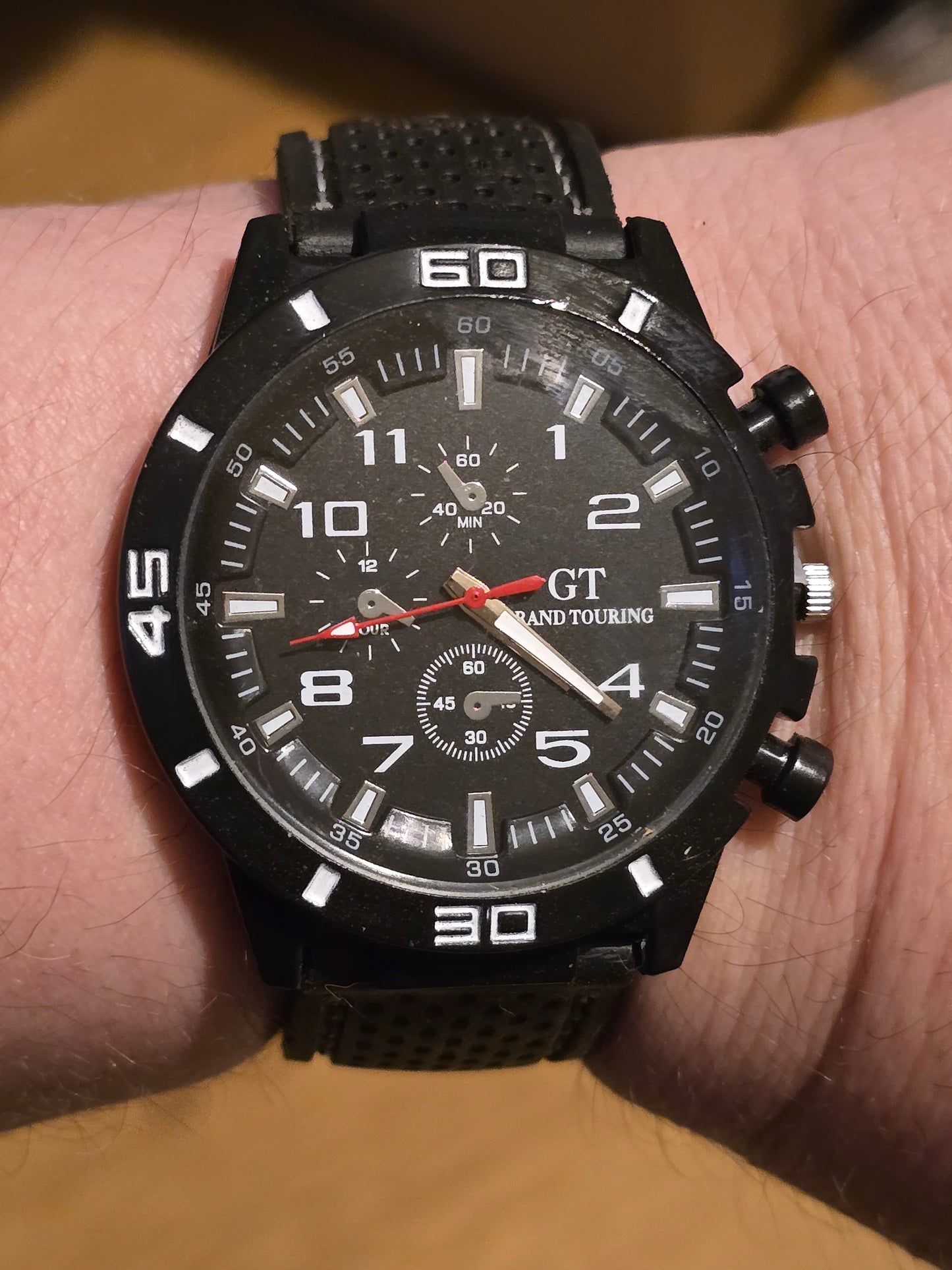 G.T Mens Quartz Watch - White - New