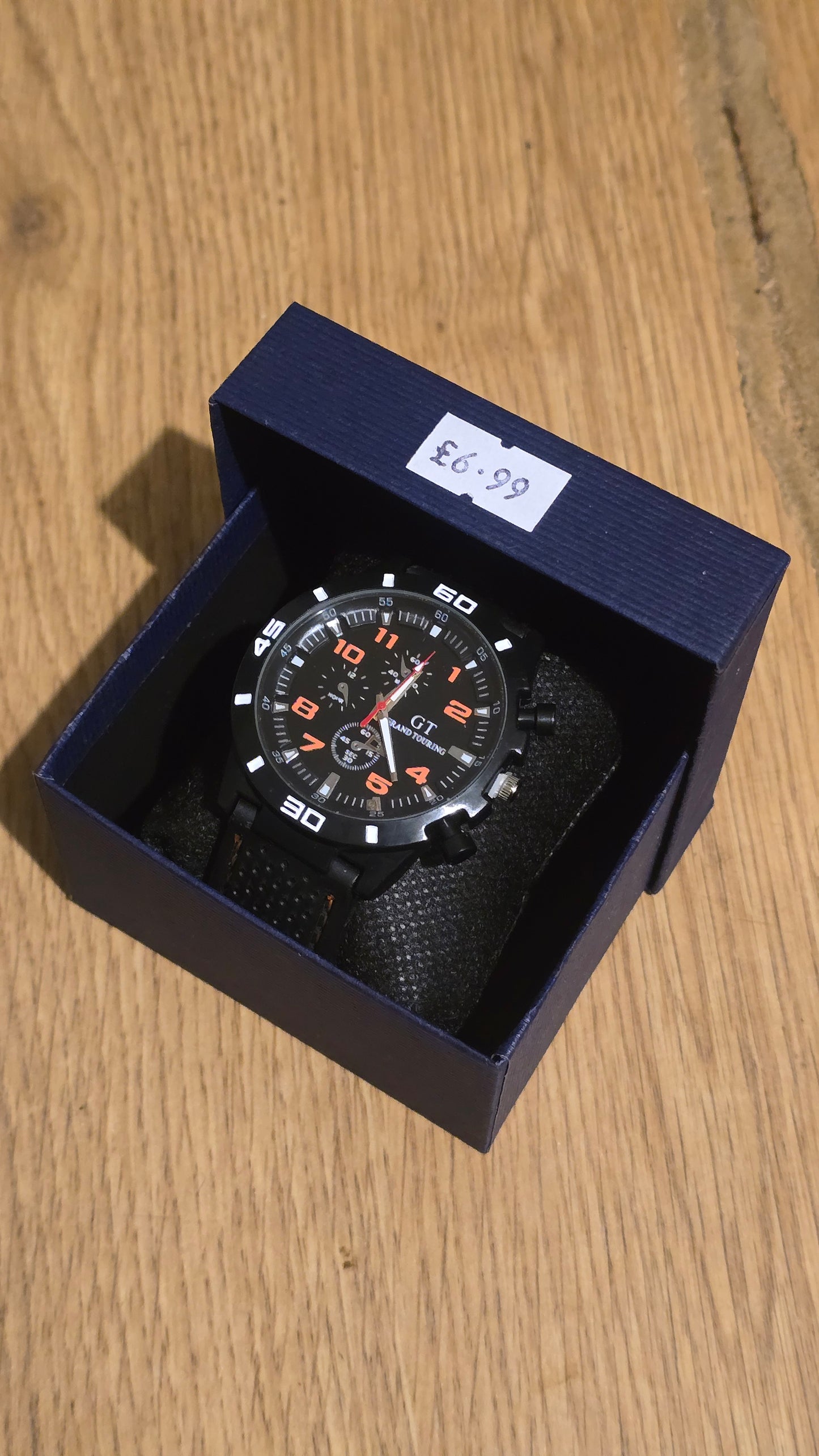 G.T Mens Quartz Watch - Orange - New