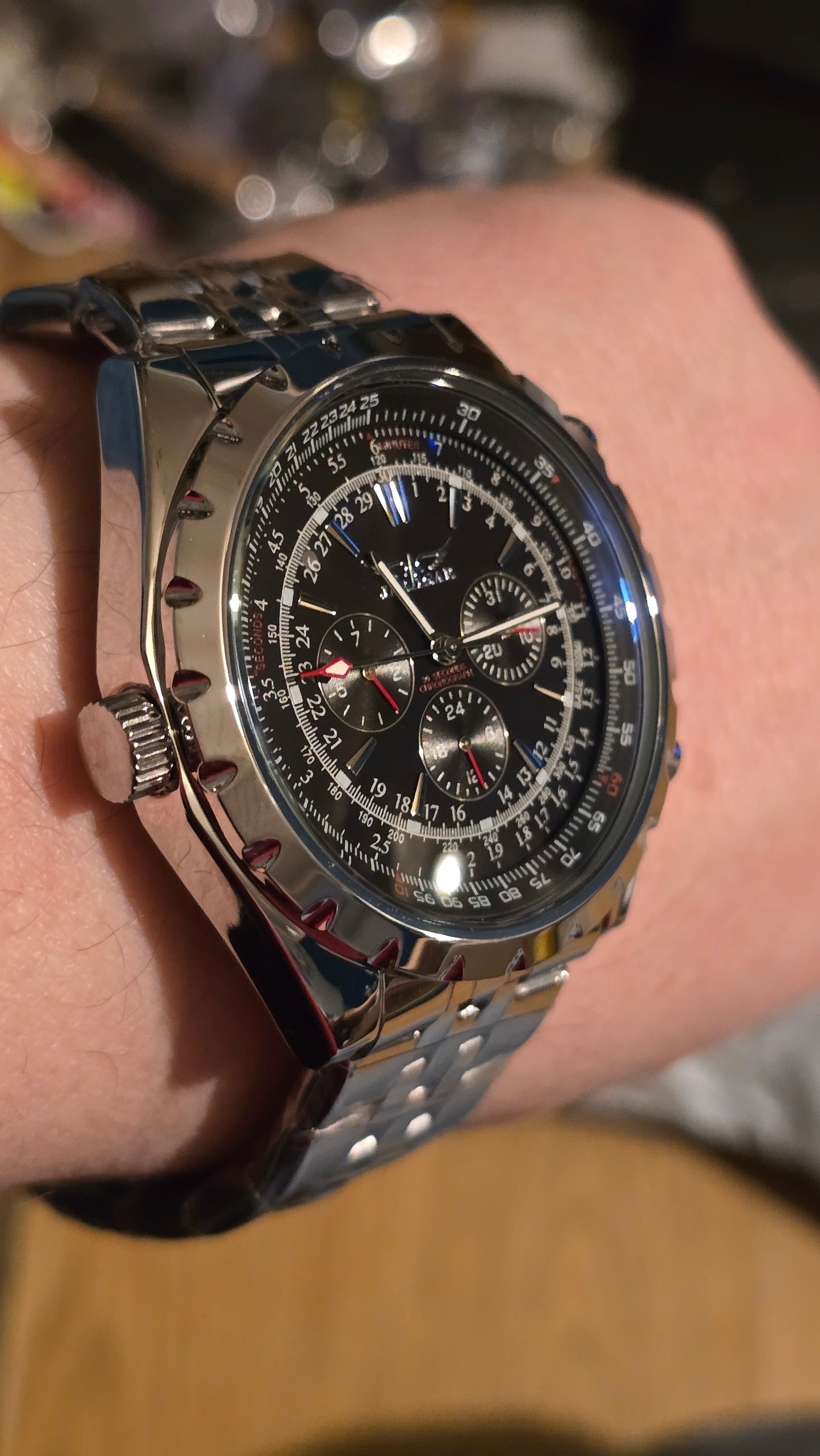 Jaragar Mens Automatic Self-Winding Watch - New - 1
